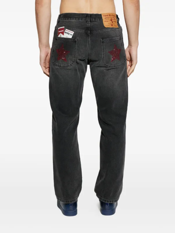 CARNE BOLLENTE star-embellished Jeans | Black | FARFETCH