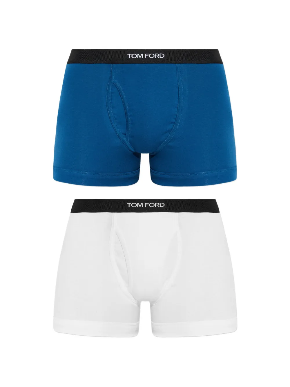 TOM FORD contrast waistband boxers - Bianco