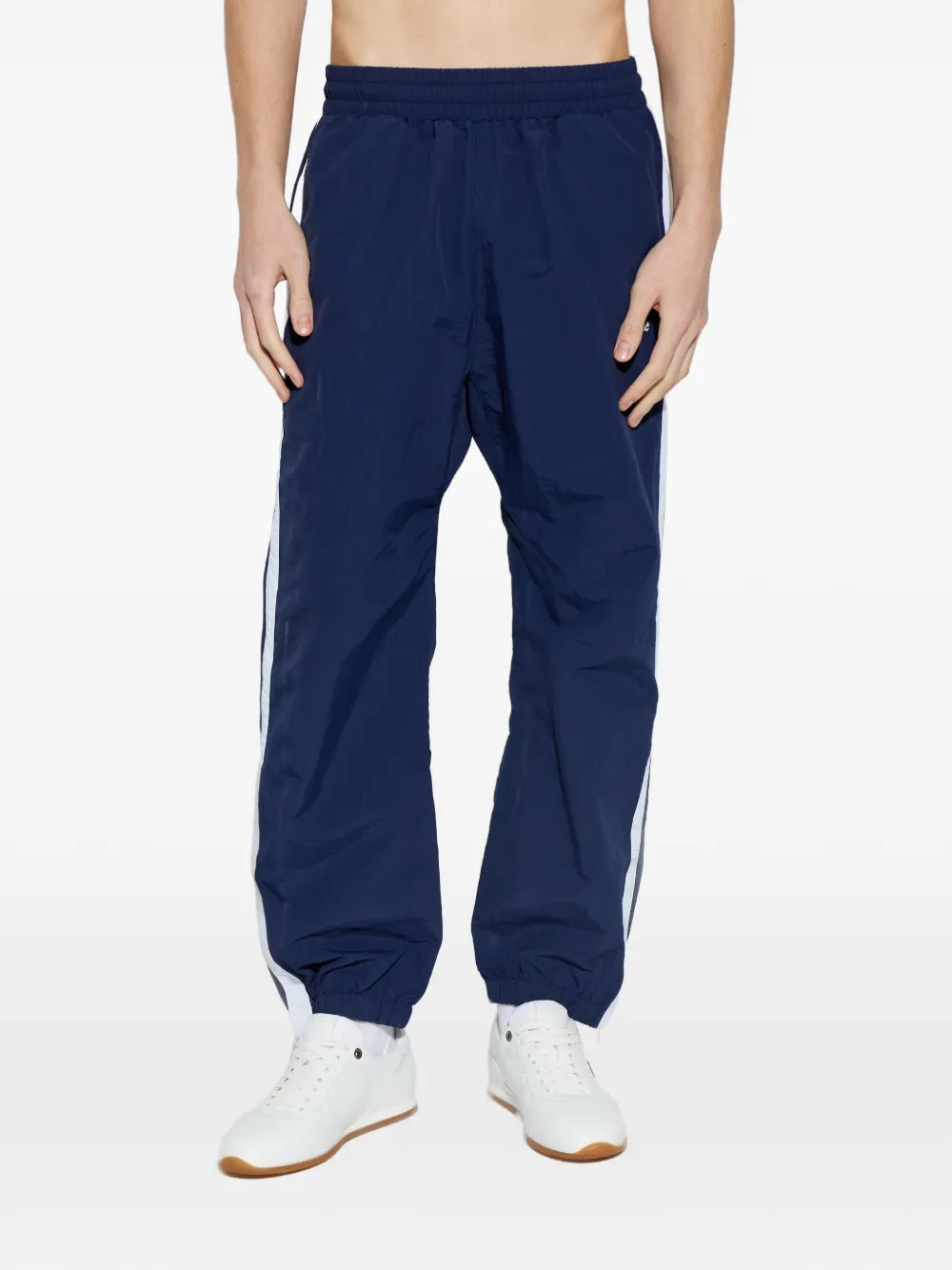  Rhude Side-stripe Trousers - Blue 