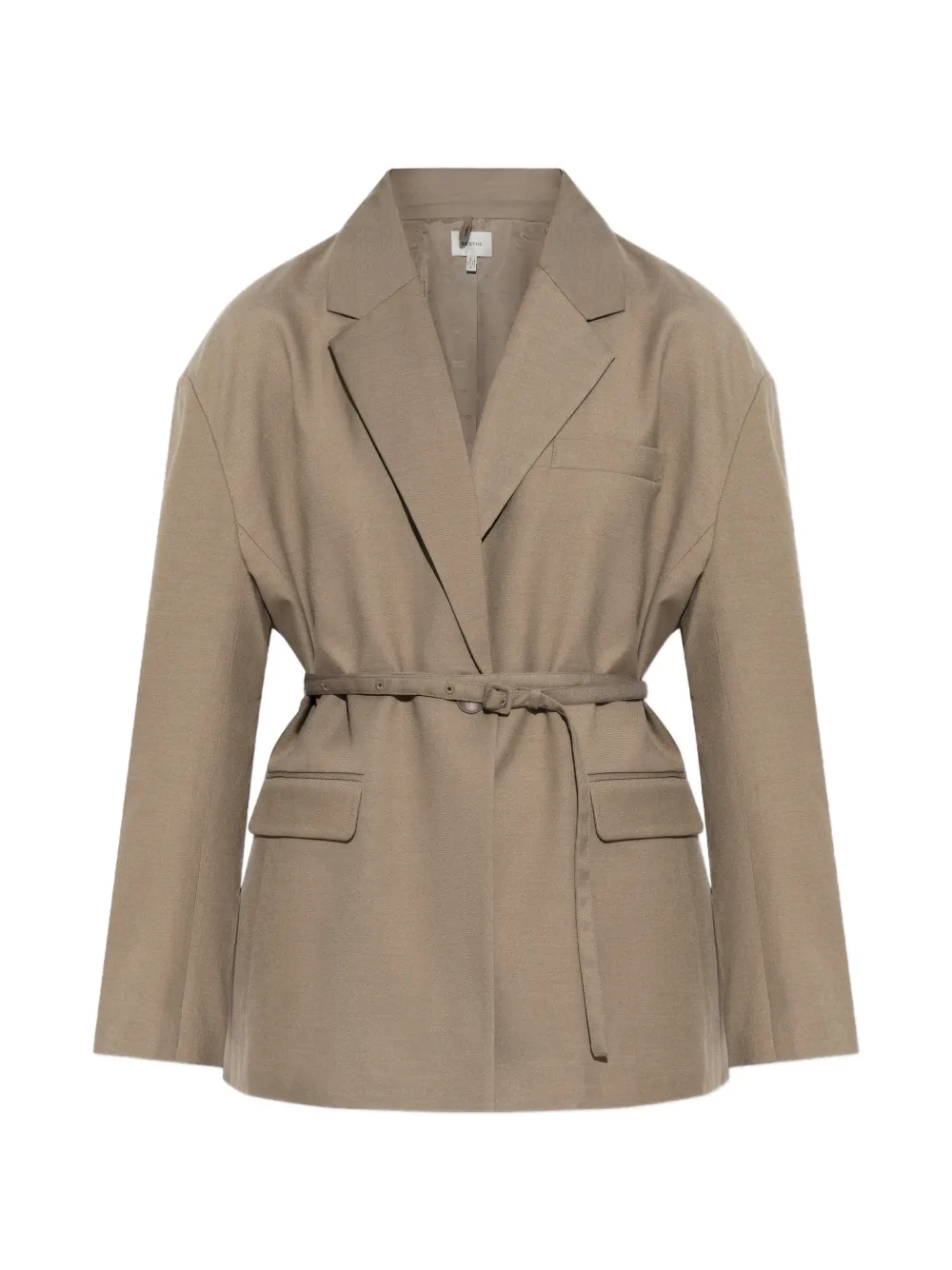 Gestuz belted single-breasted blazer - Toni neutri