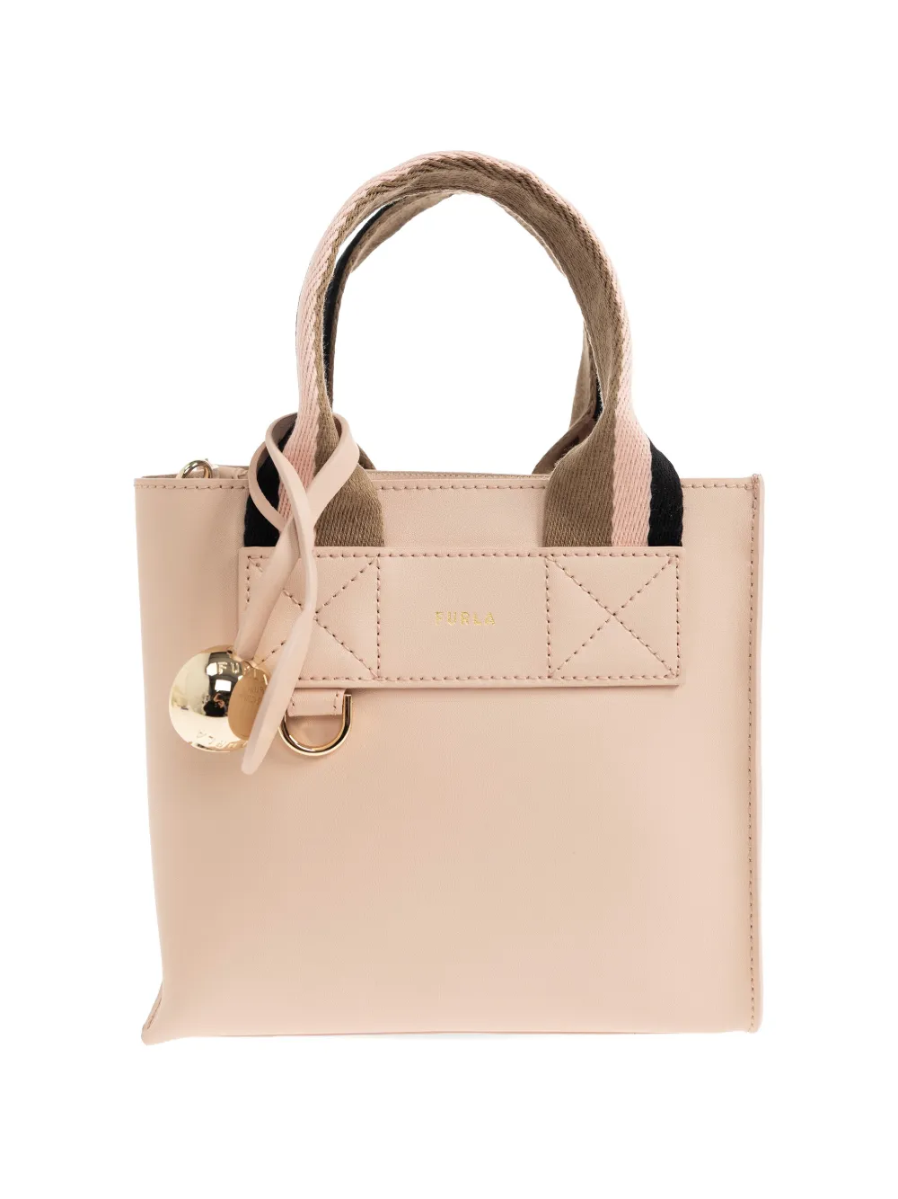 Furla mini Divide tote bag - Rosa