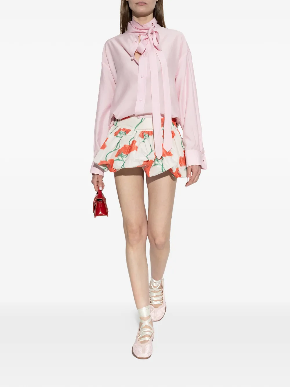 Kenzo Linnen blouse Roze