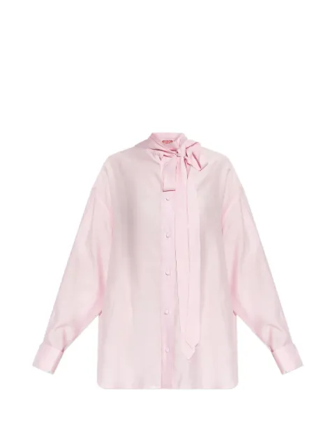 Kenzo tie-neck shirt