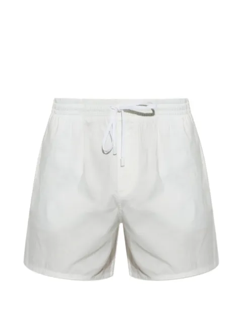 Balmain logo-embroidered swim shorts