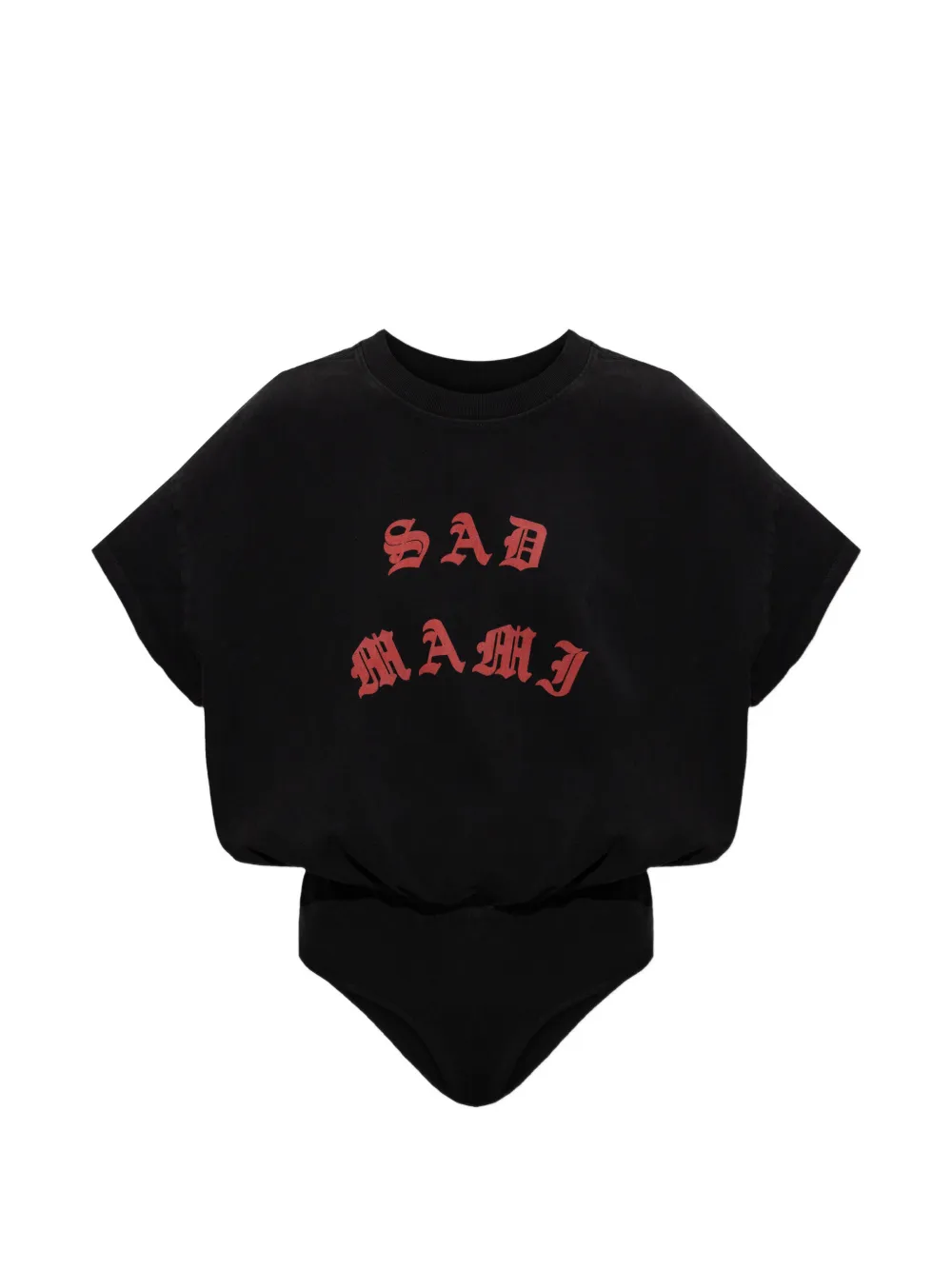 Willy Chavarria Sad Mami body - Nero