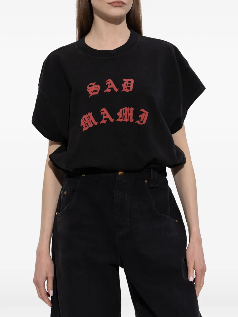  Willy Chavarria Sad Mami Body - Black 