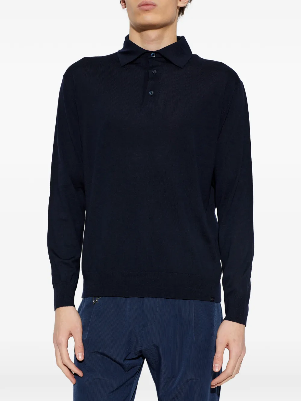  Paul & Shark Buttoned Polo Shirt - Blue 
