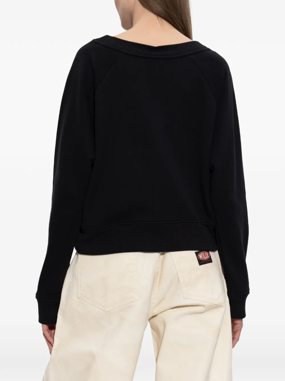 Victoria Beckham Constance sweater Zwart