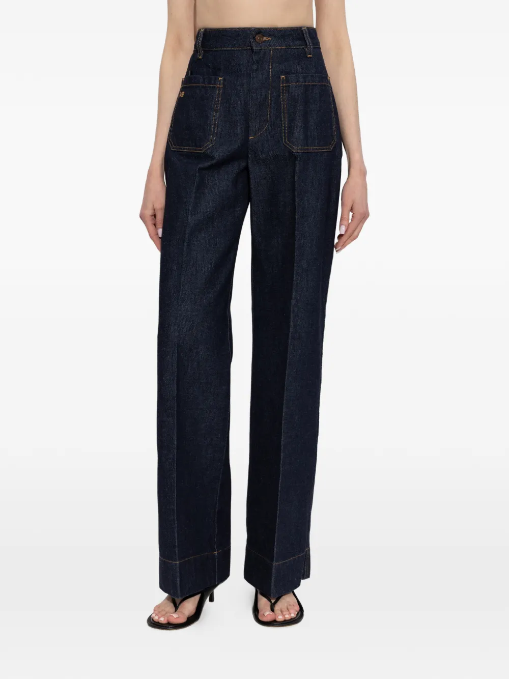 Victoria Beckham Alina jeans Blauw