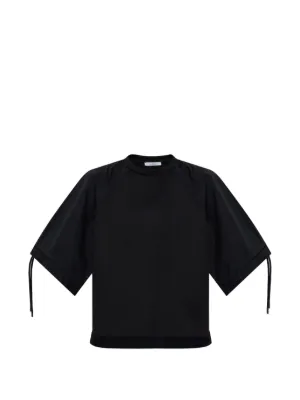 【CFCL】SHORT SLEEVE CROPPED TEE SHIRT CFCL short-sleeve T-shirt | Black | FARFETCH PH