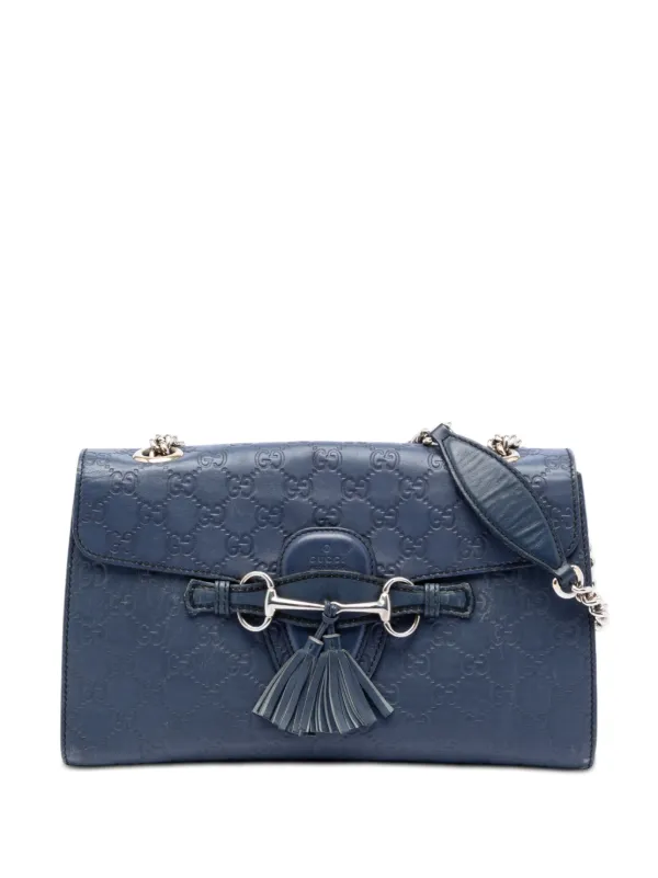 Gucci Pre-Owned 2016-2026 ミディアム エミリー グッチシマ 