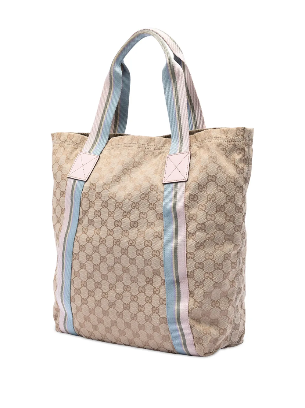 2016-2026 Gg Canvas Web Tote Bag