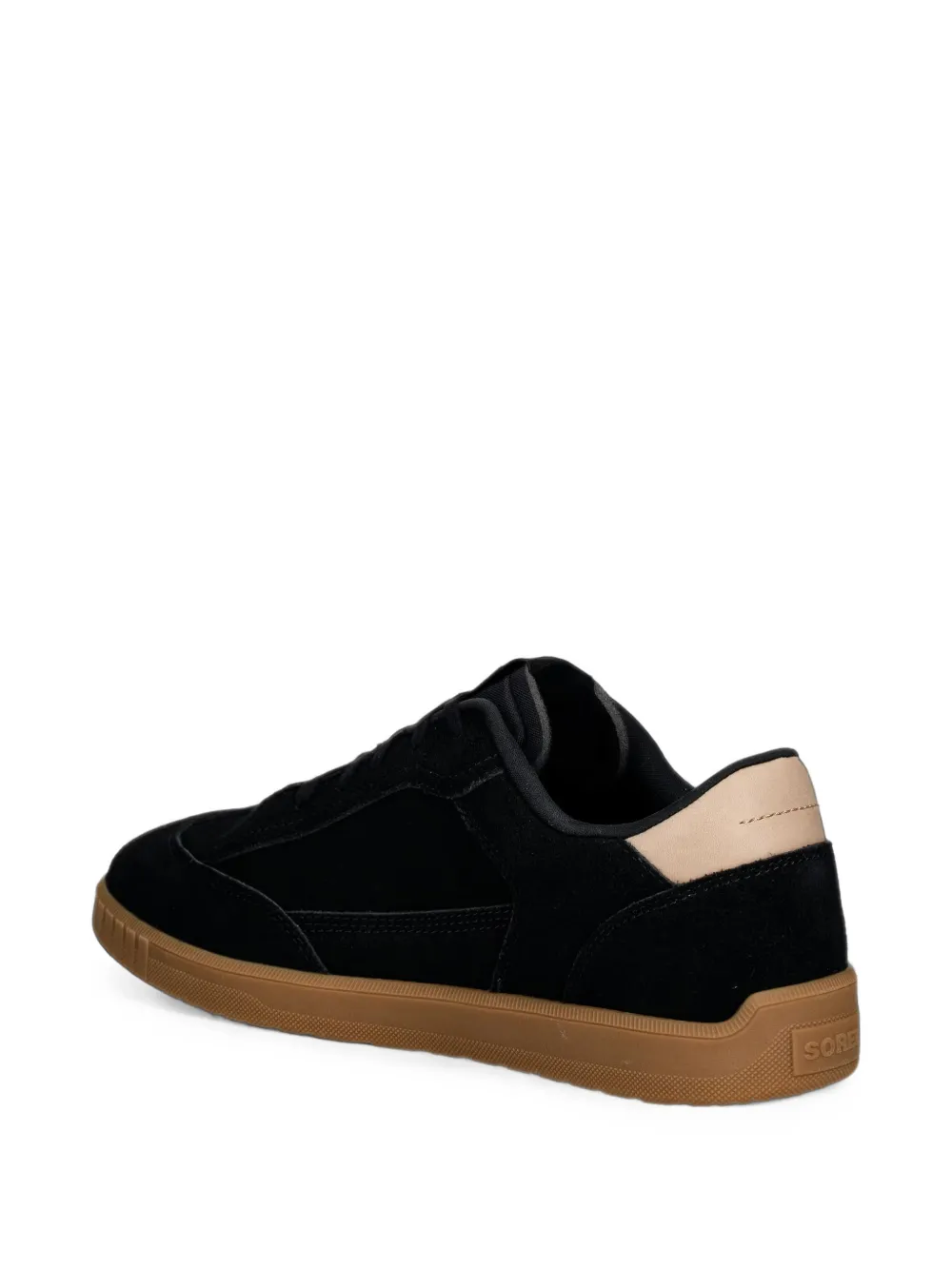 SOREL Ona Drift suede-panelled sneakers Zwart