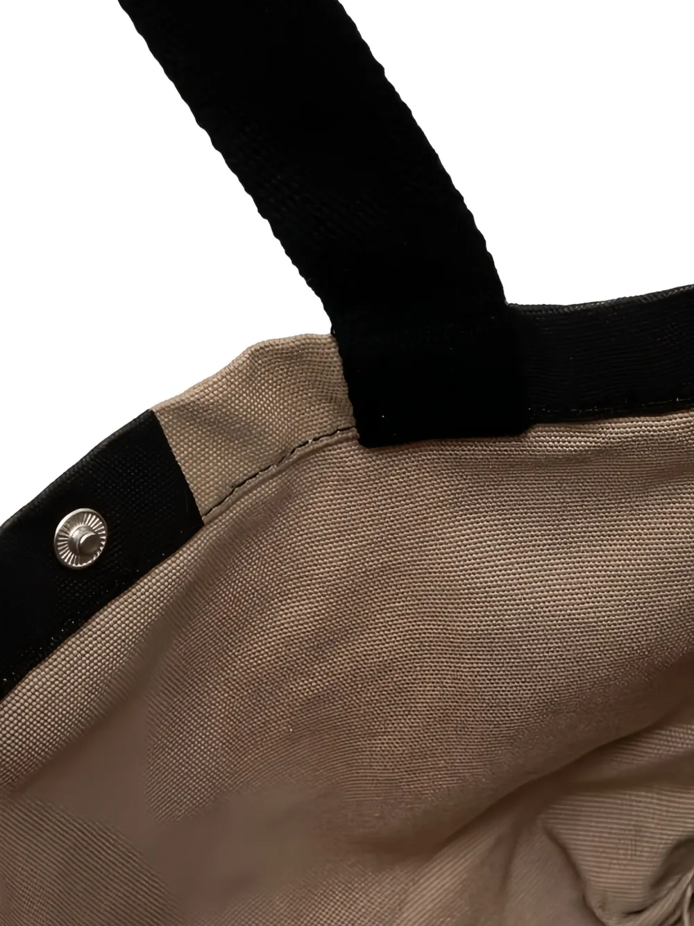 SAMSOE Safrinka gestreepte shopper Zwart