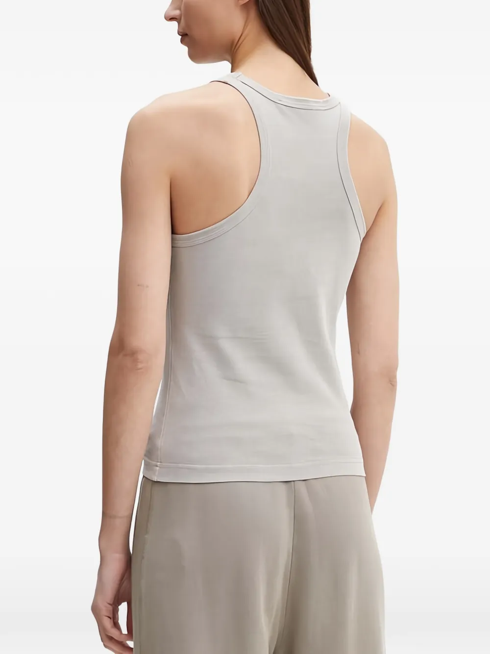 SAMSOE Tanktop met ronde hals Grijs