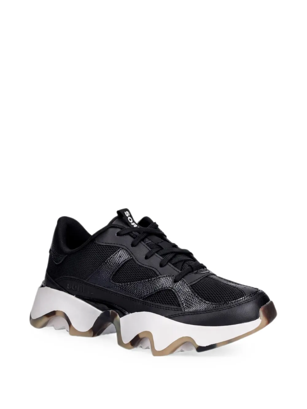 SOREL Kinetic Array sneakers met vlakken Zwart