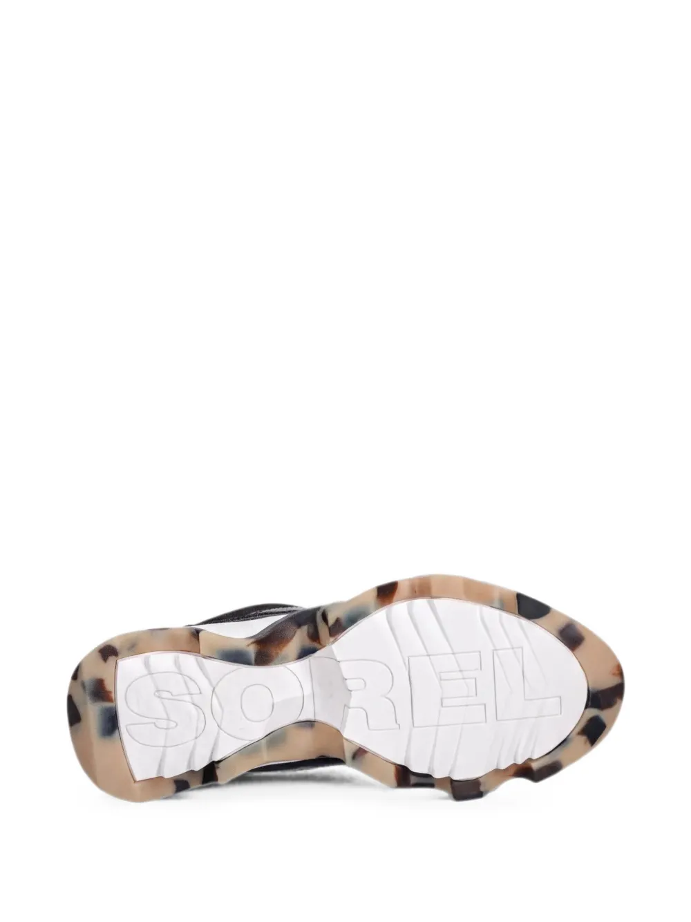 SOREL Kinetic Array sneakers met vlakken Zwart