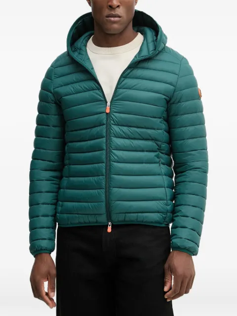 Save The Duck Donald zip-fastening hooded jacket