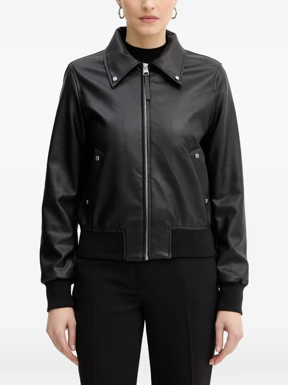 Silvian Heach collar zip jacket