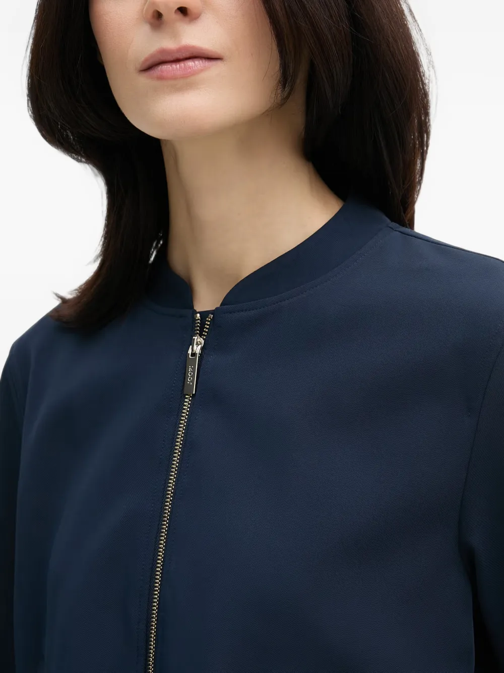 Joop! Junipa zip-up bomber jacket Blauw