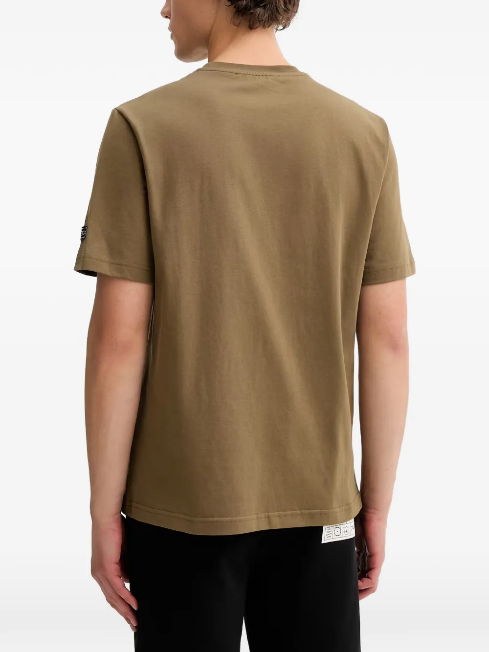 Iceberg T-shirt met stempel-patch Groen