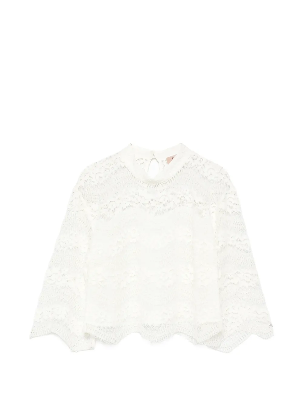 TWINSET lace blouse - Bianco