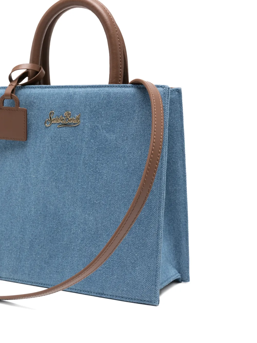MC2 Saint Barth Denim shopper Blauw