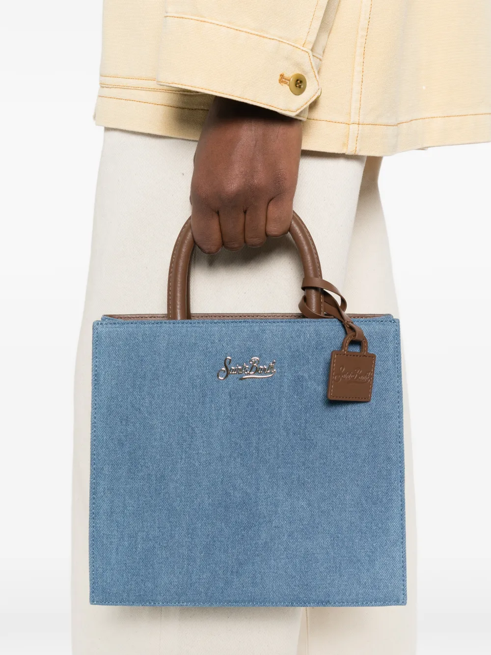  Mc2 Saint Barth Denim Tote Bag - Blue 