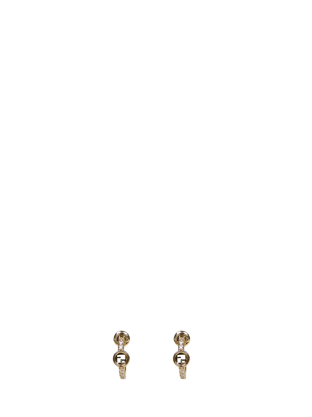 FENDI EverRound earrings - Oro