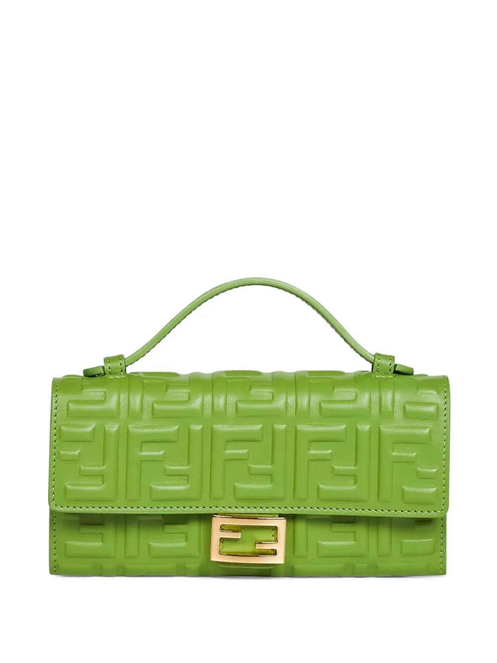 FENDI FF Baguette wallet - Verde
