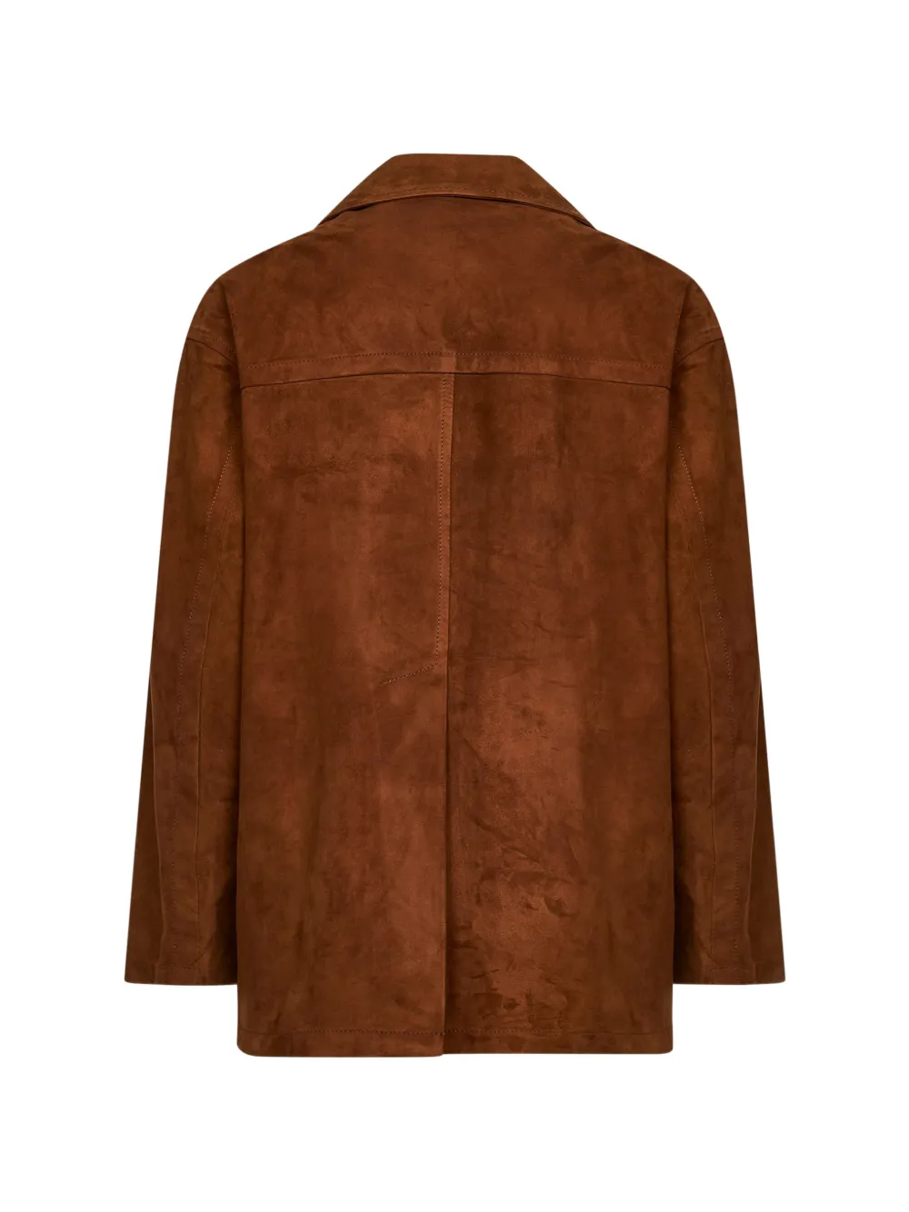  Salvatore Santoro Flap-pocket Suede Jacket - Brown 