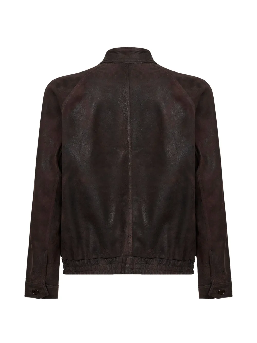  Salvatore Santoro Buttoned-collar Raglan Jacket - Brown 