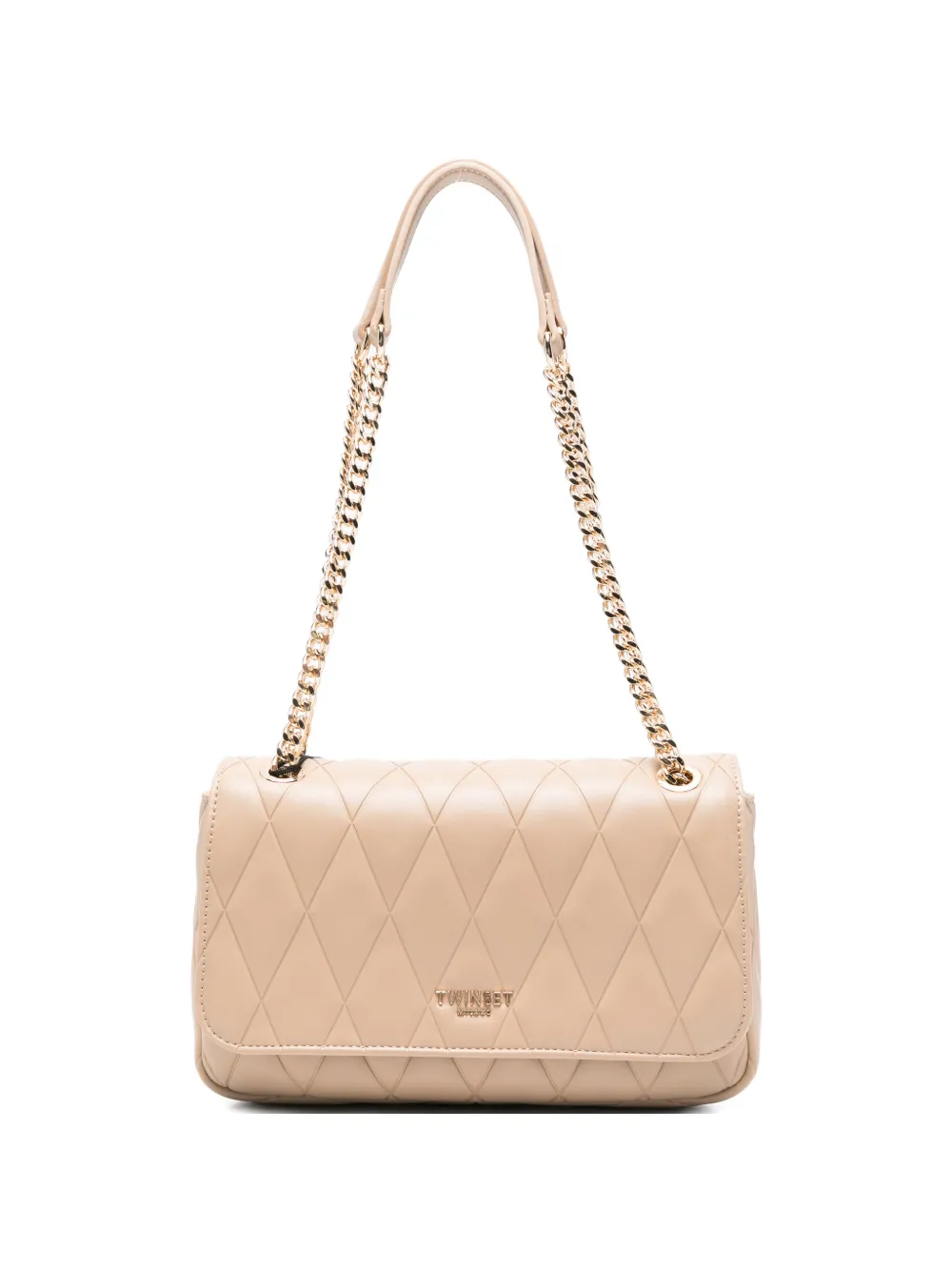 TWINSET quilted chain shoulder bag - Toni neutri