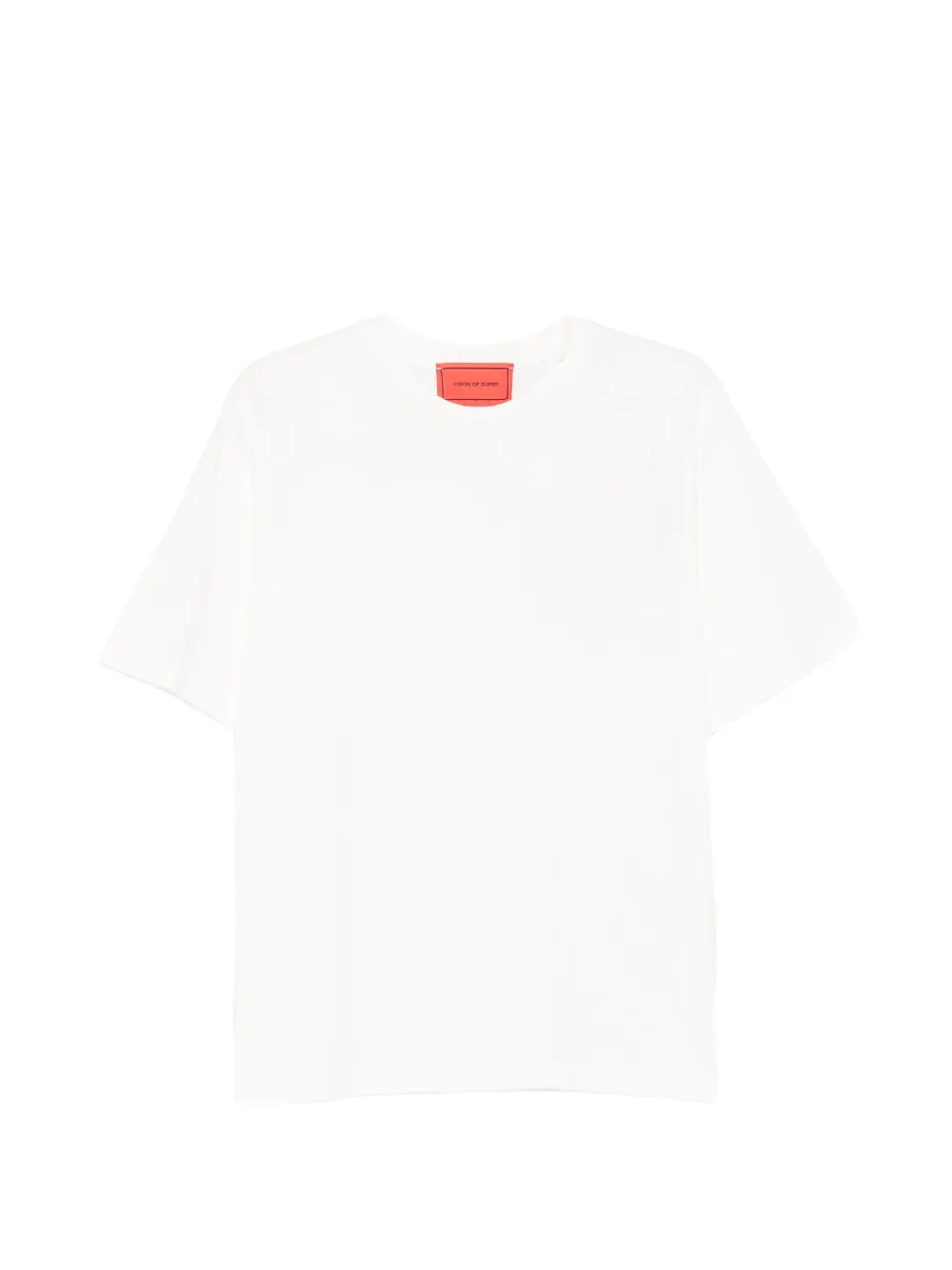 Vision Of Super chest-patch T-shirt - Bianco