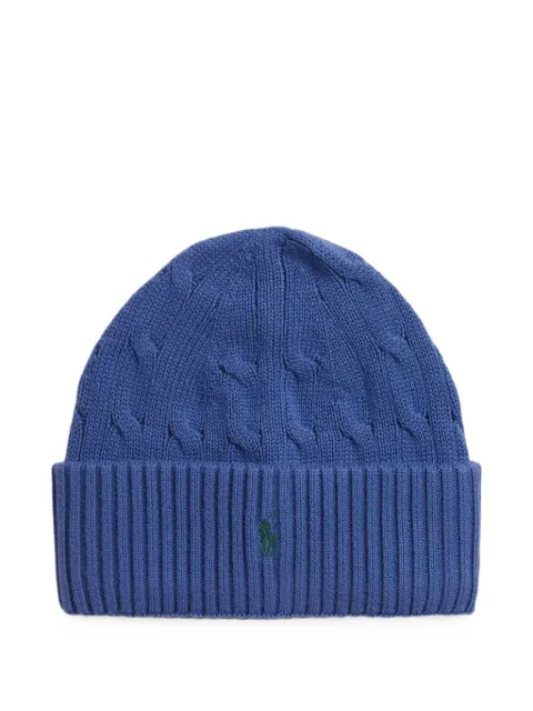 POLO RALPH LAUREN KIDS gorro de punto de ochos