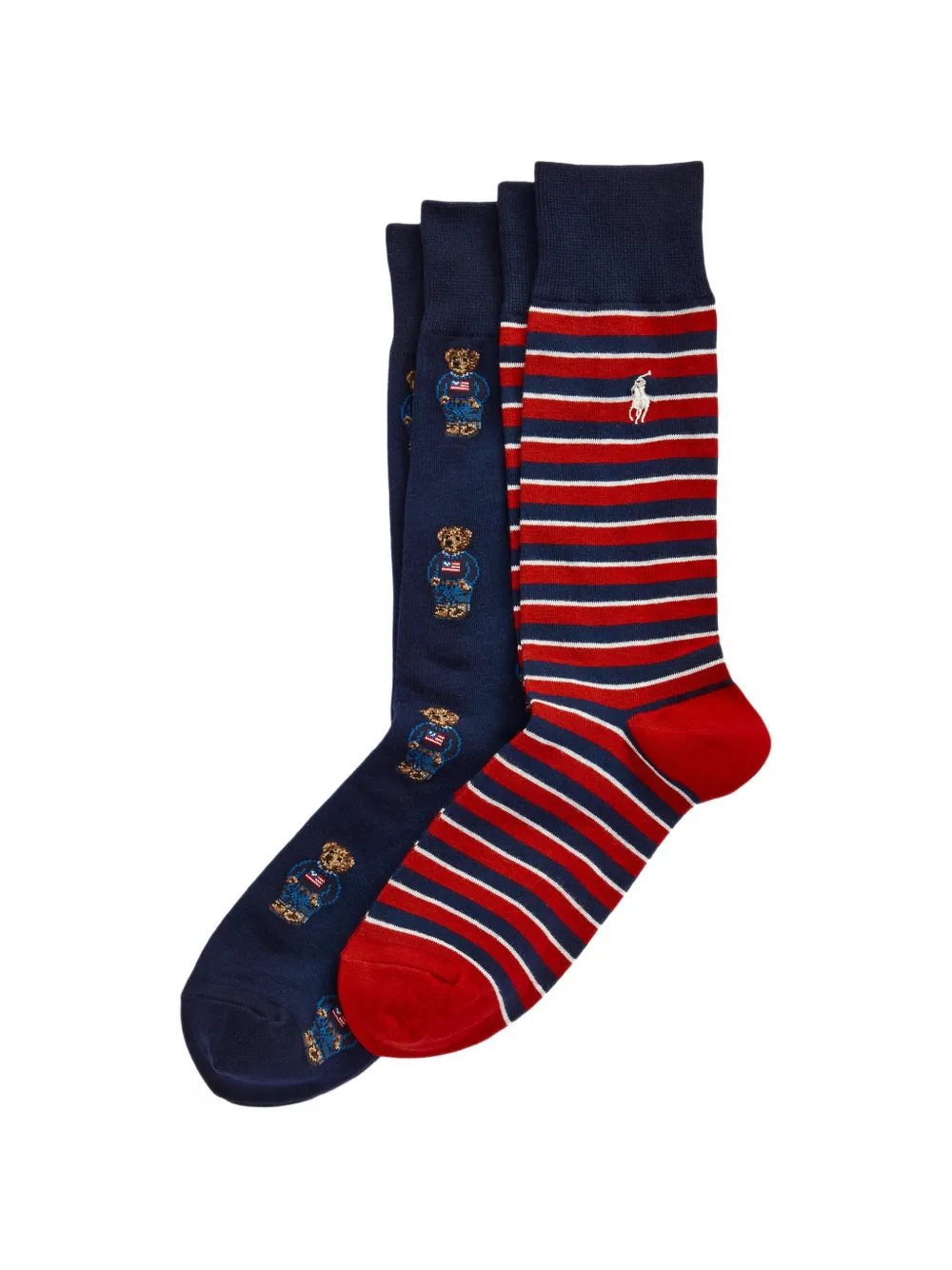 Polo Ralph Lauren Calzini a righe (2 pezzi) - Blu