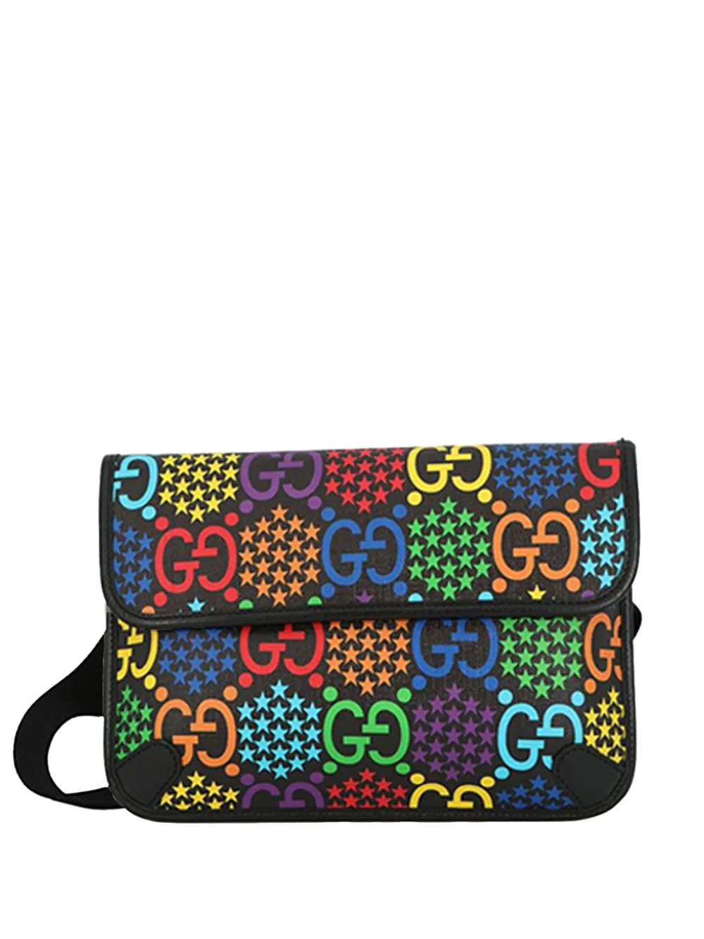 Gucci Pre-Owned 2016-2025 GG Supreme Psychedelic belt bag - Nero