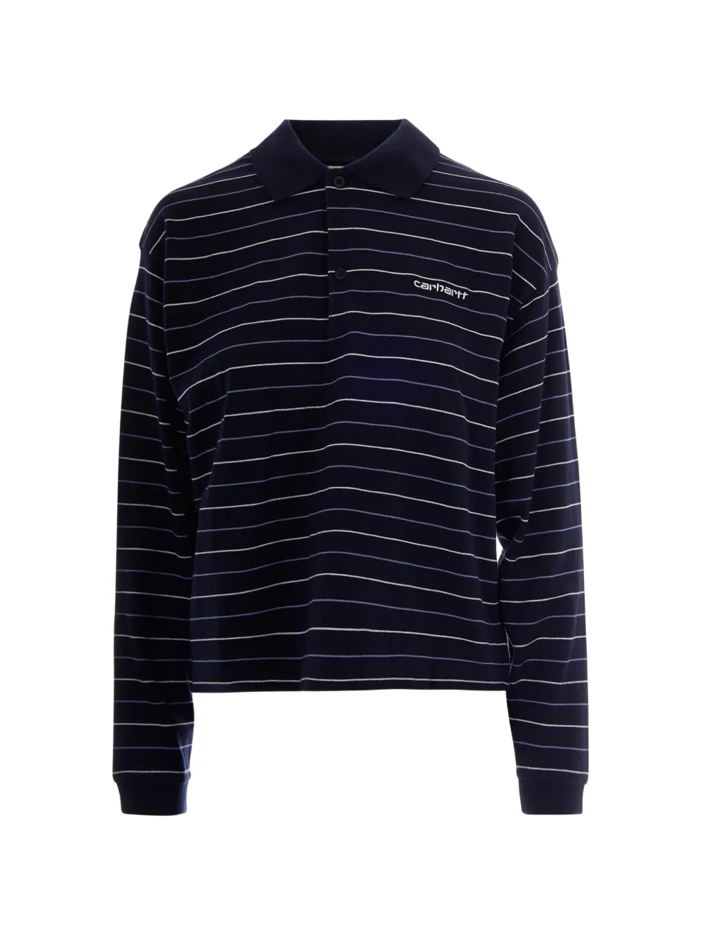 Carhartt WIP striped polo - Blu