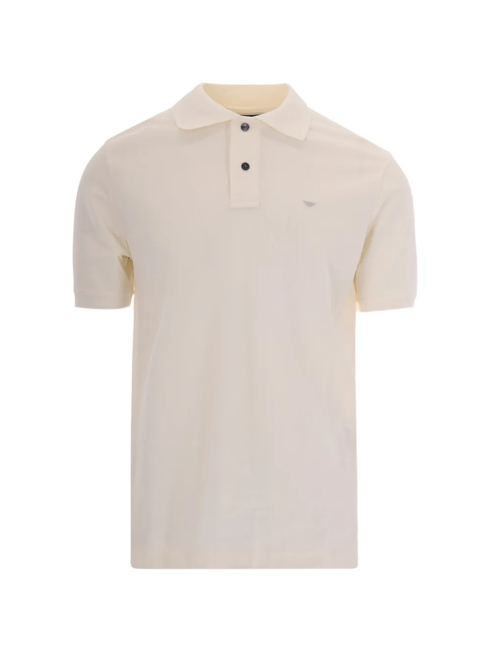 Emporio Armani slim-fit piqué polo shirt - Toni neutri