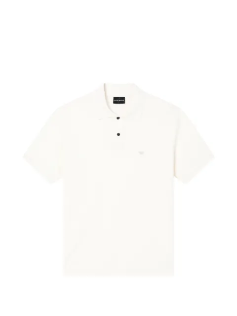 Emporio Armani playera tipo polo de piqué slim