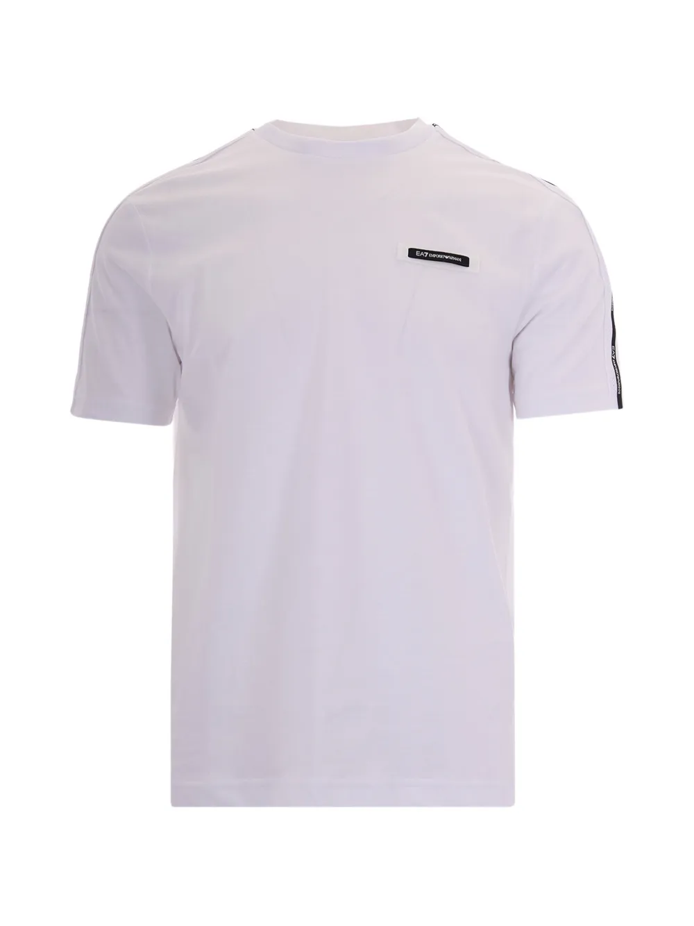 Ea7 Emporio Armani tape trim T-shirt - Bianco