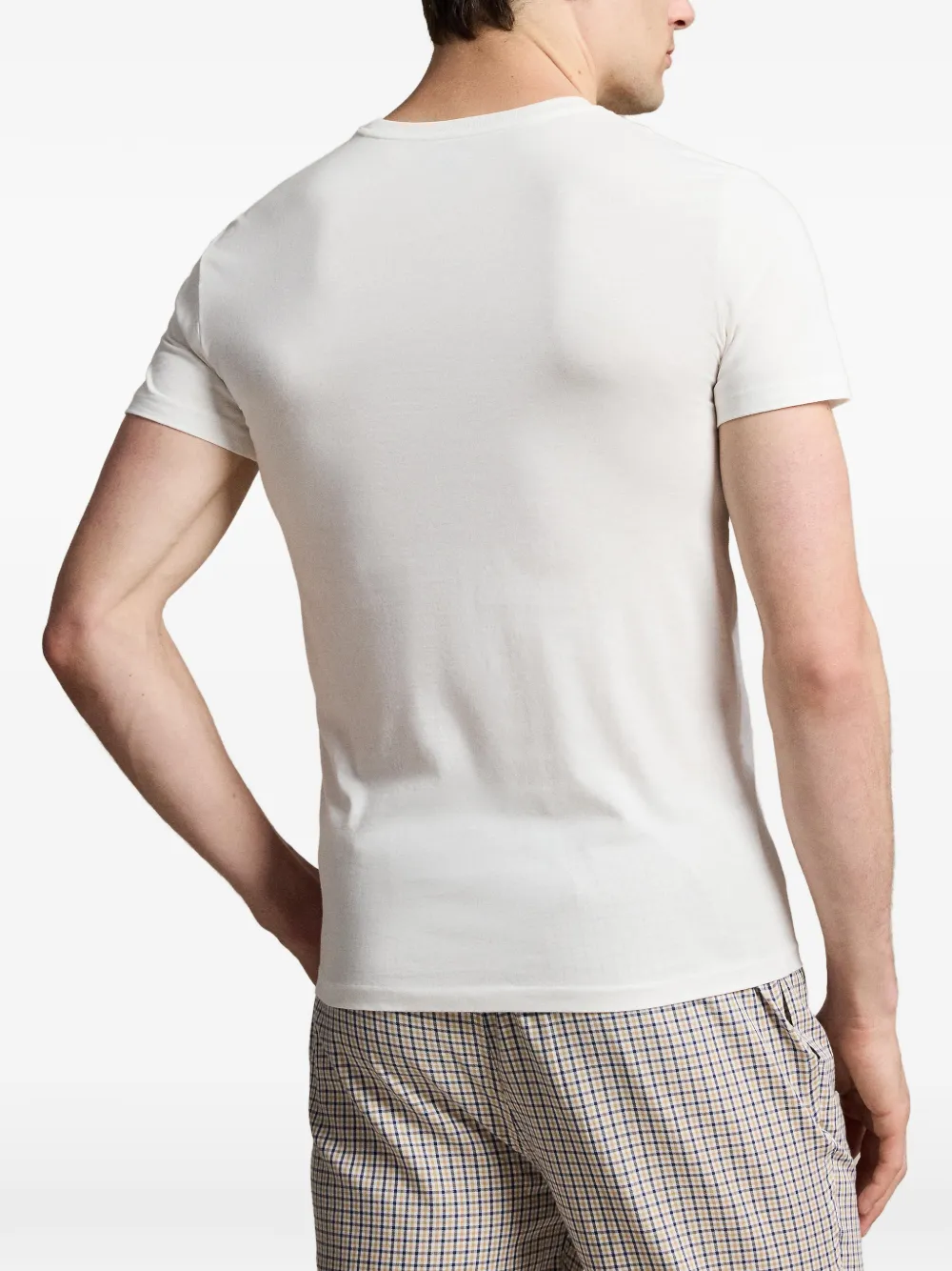 Polo Ralph Lauren Pony 3-pack T-shirten met borduurwerk Wit