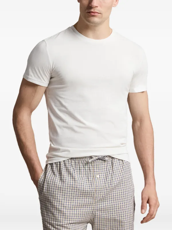 Polo Ralph Lauren Embroidered Pony 3-pack T-shirts | White | FARFETCH