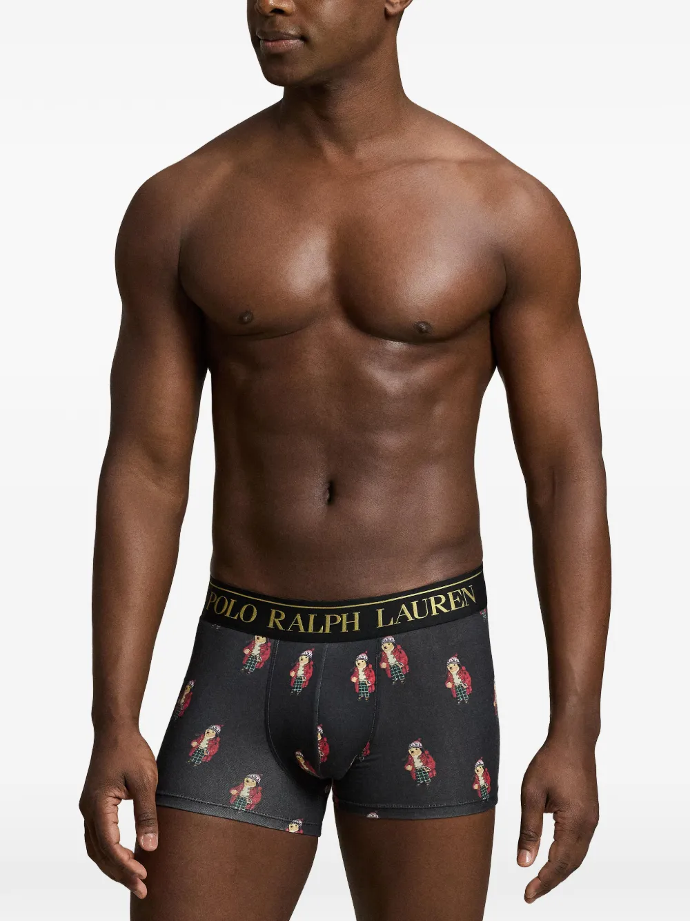 Polo Ralph Lauren Twee Polo Bear boxershorts met logoband Rood