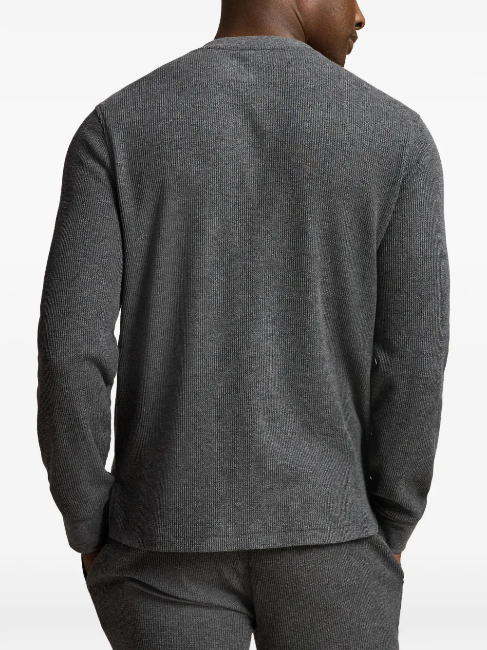 Polo Ralph Lauren Overhemd met wafelpatroon Grijs