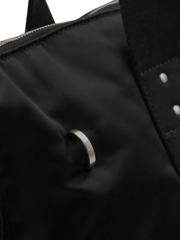 Rick Owens Strap Detail Tote Bag | Black | FARFETCH