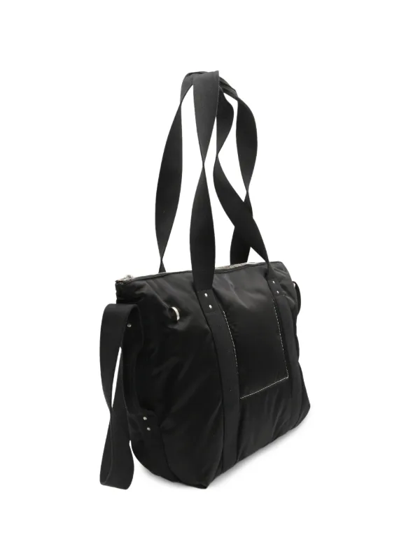 Rick Owens Strap Detail Tote Bag | Black | FARFETCH