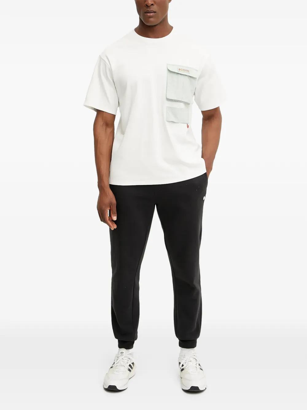Columbia T-shirt met zak Wit