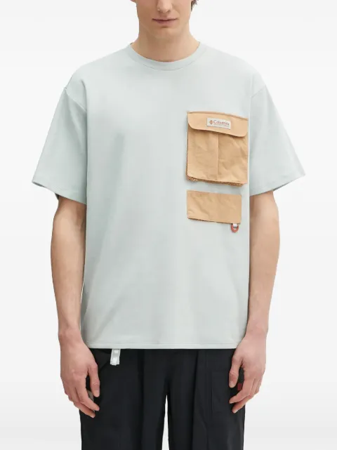 Columbia camiseta con bolsillo en el pecho
