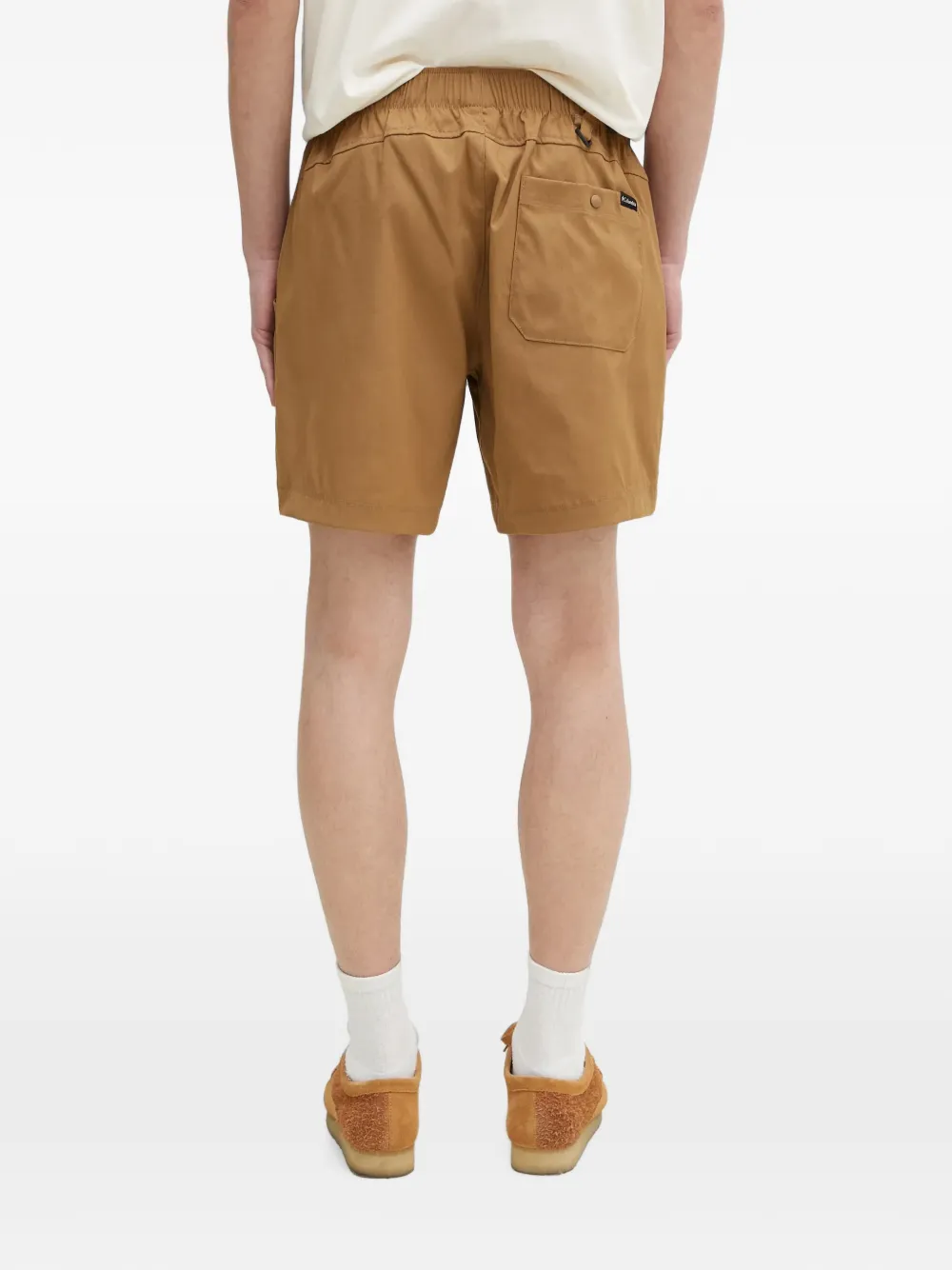 Columbia Elastische shorts Bruin